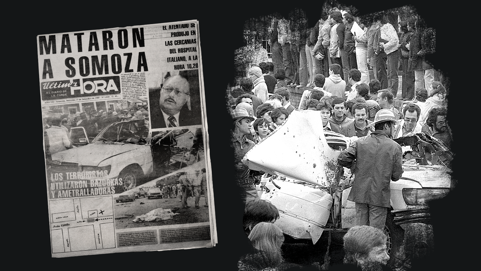 Tapa “Mataron a Somoza”