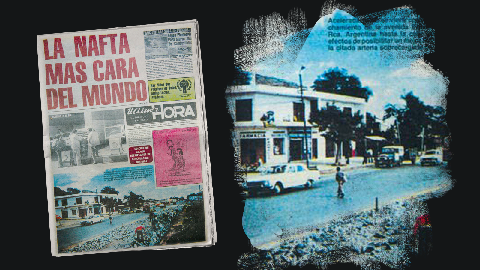 Tapa histórica del diario