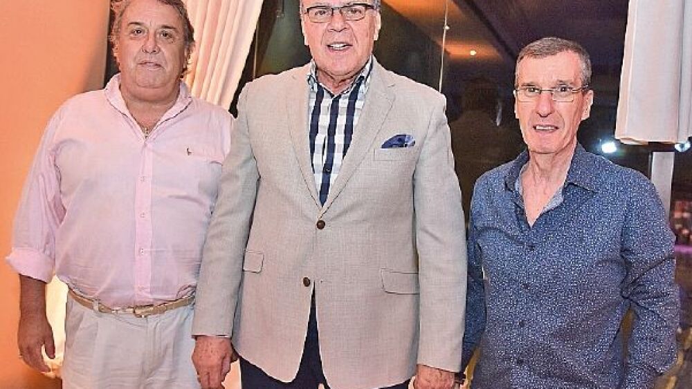 Antonio Jaen, Ramón Conges y Gabriel Posse.