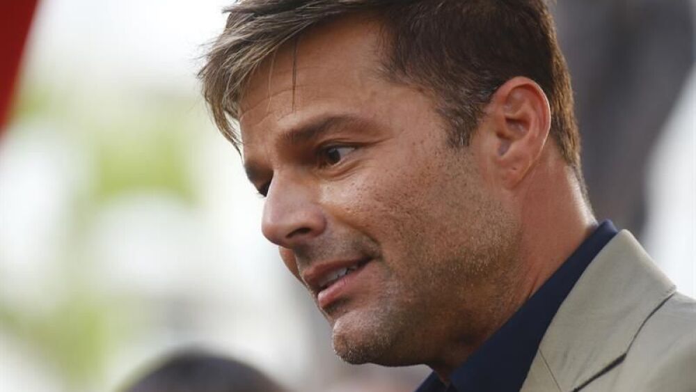 El artista puertorriqueño Ricky Martin. EFE/Archivo