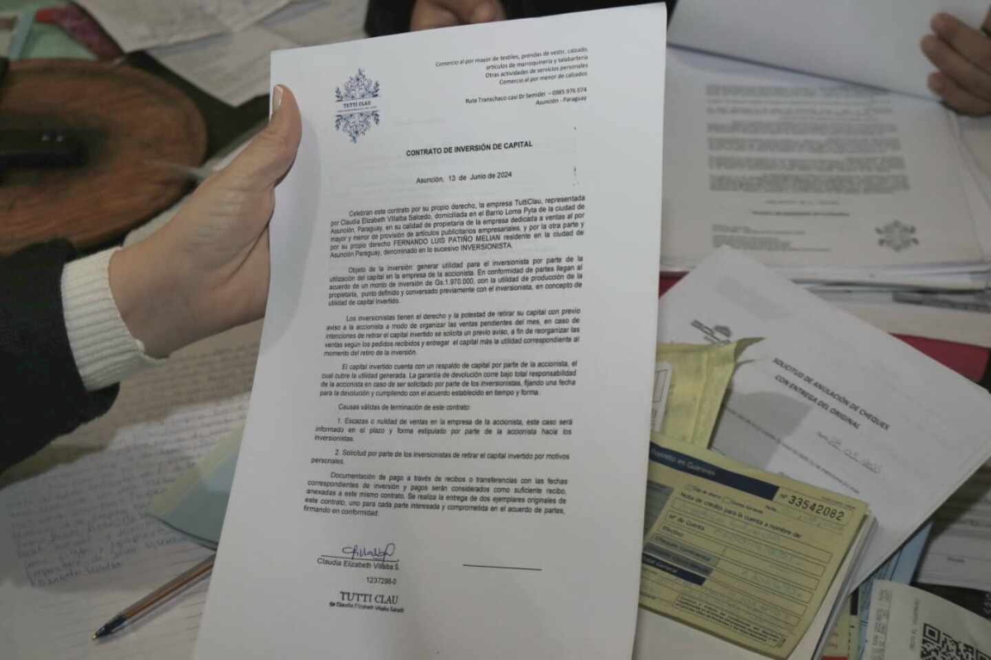 estafa piramidal - ministerio público - allanamiento fiscal