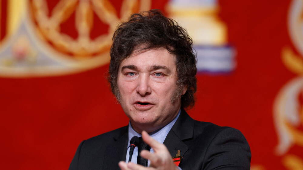 Javier Milei en España