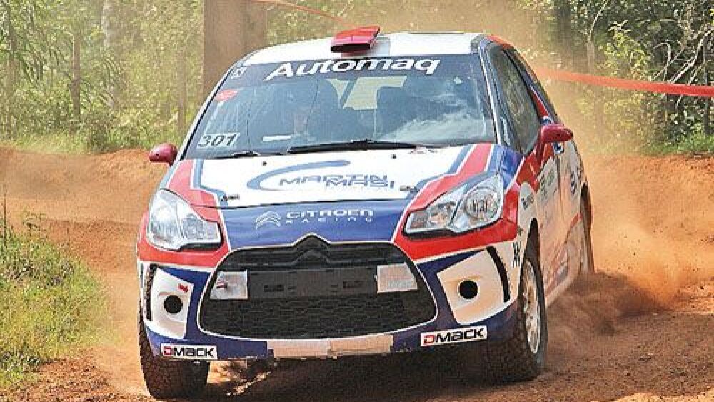 Gran manejo.  Juan Martín Masi, con el Citroën ganó título,