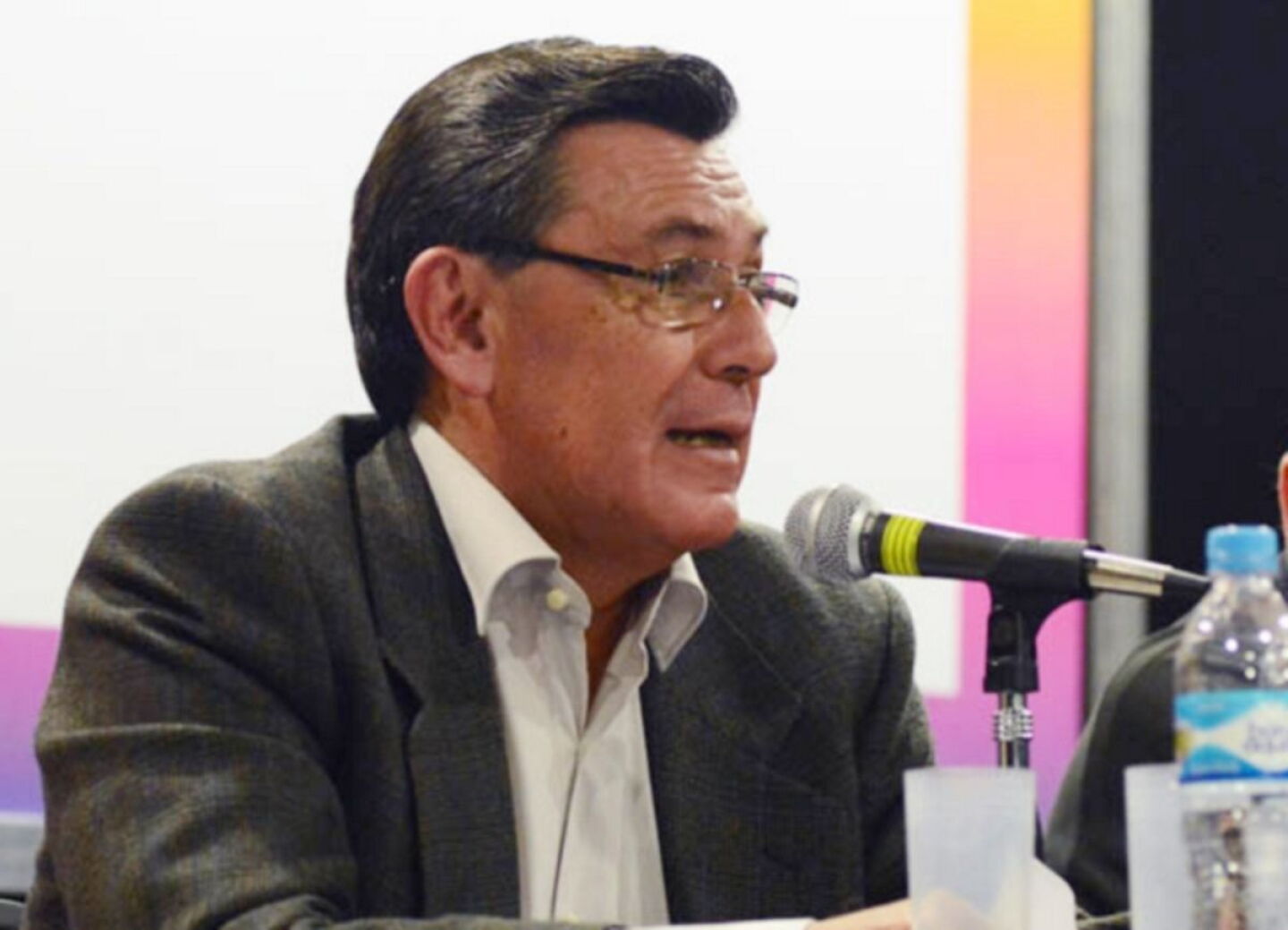 Mario Rubén Álvarez. Uno de los invitados del evento.