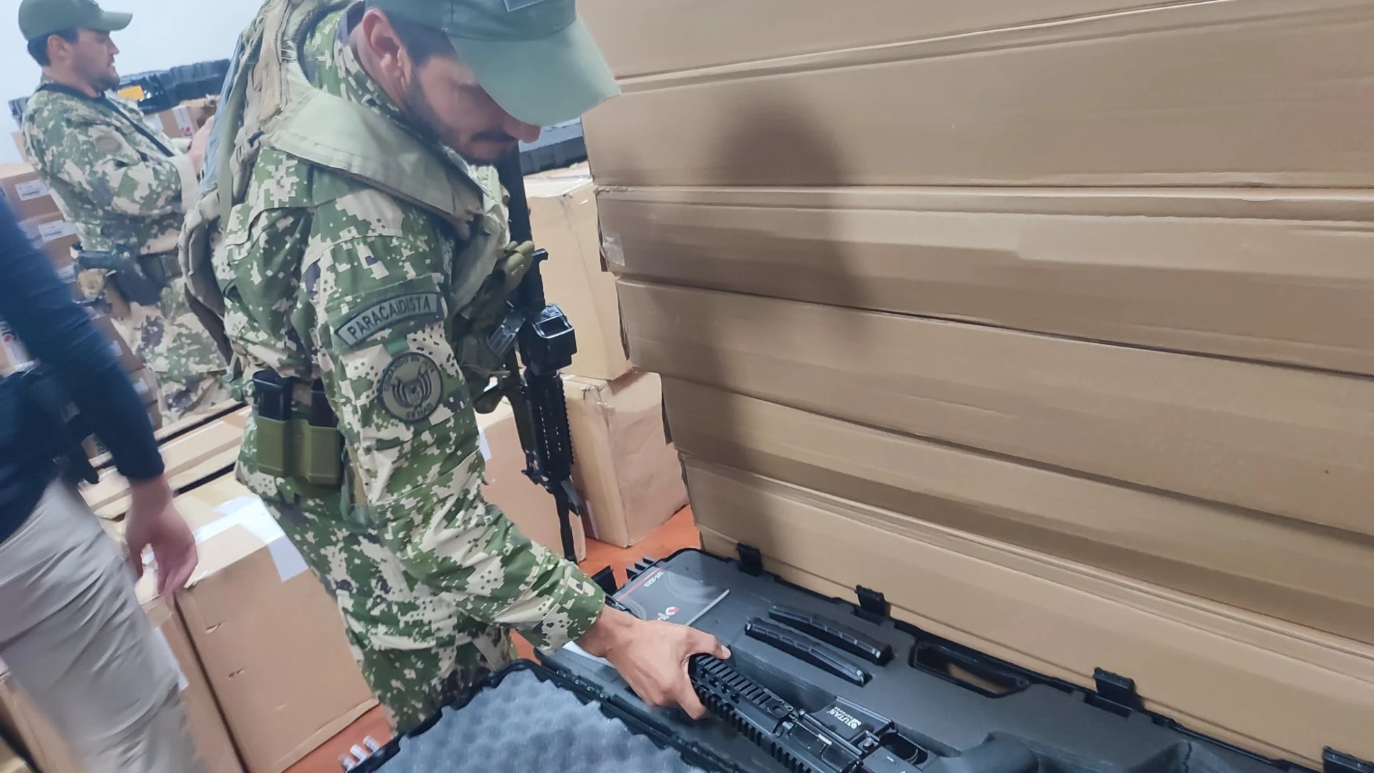Senad ejecuta con Brasil y EEUU un megaoperativo contra el tráfico de armas Senad ejecuta con Brasil y EEUU un megaoperativo contra el tráfico de armas