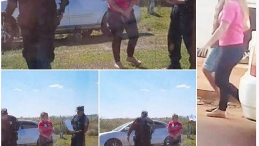 Estas imágenes causaron una gran polémica en las redes sociales; internautas y hasta medios de comunicación afirmaron que Jaka y su novia fueron detenidos por violar la cuarentena.