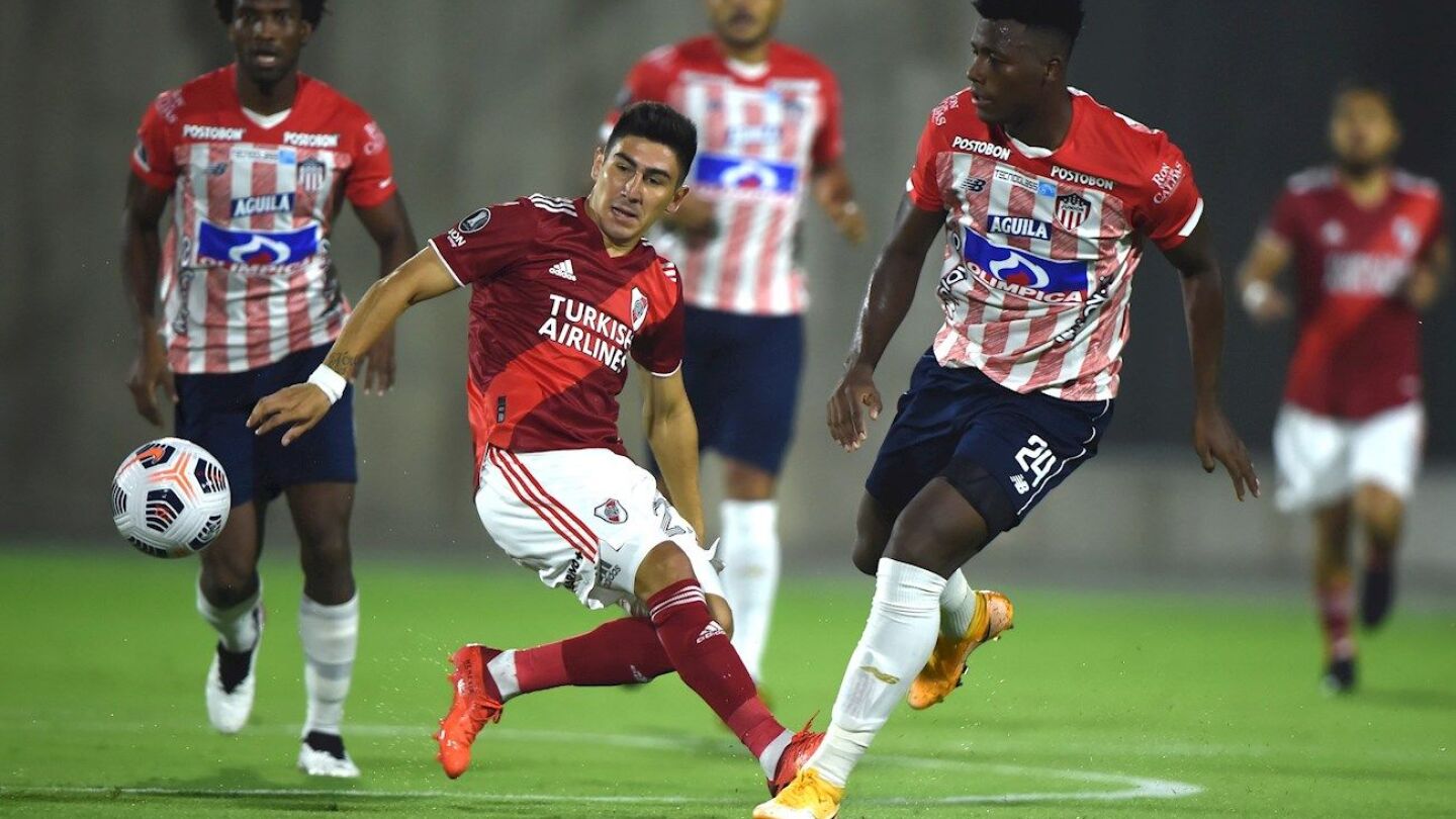 River plate rescata un punto sobre el final ante junior