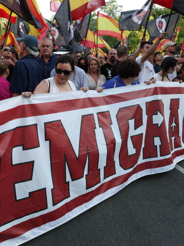 SPAIN-MOROCCO-MIGRATION-PROTEST