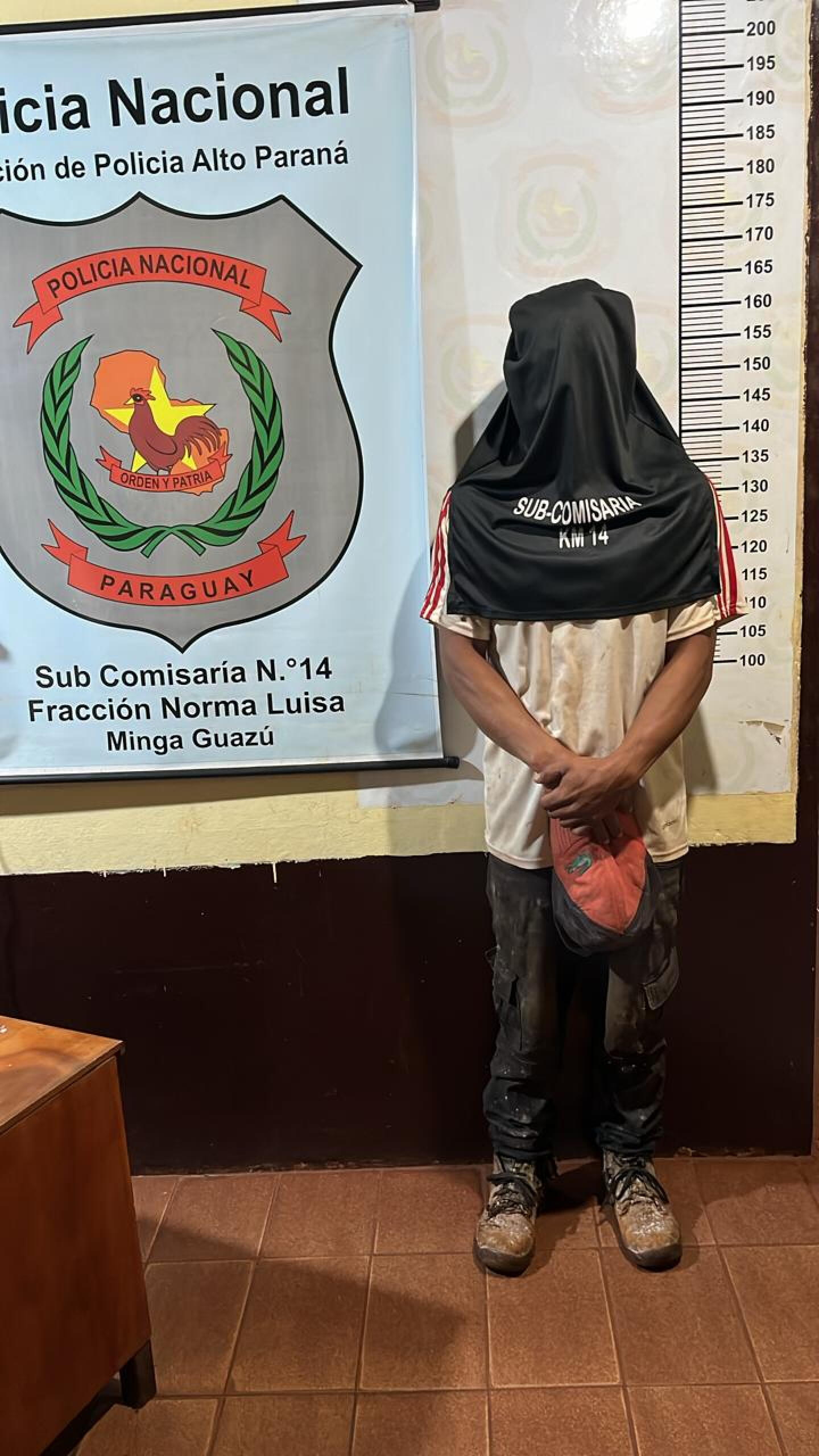 presunto agresor detenido