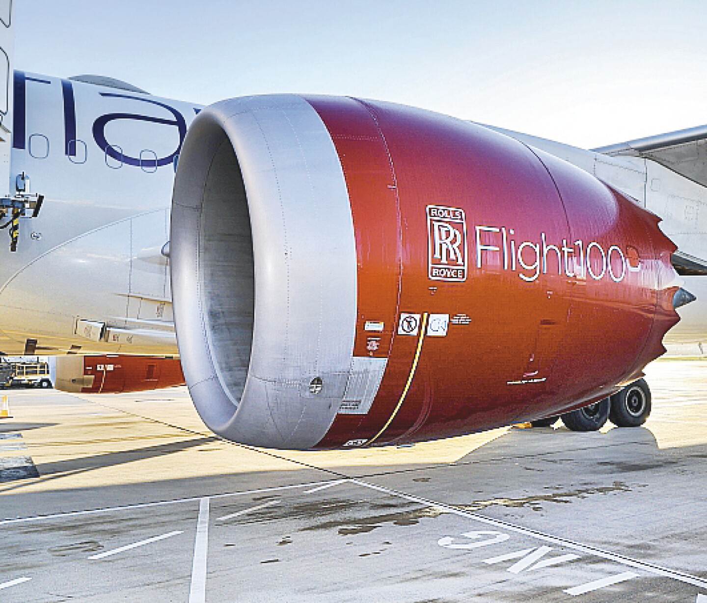 Virgin Atlantic Commercial Airplane with Sustainable Jet Fuel Makes Transatlantic Flight
