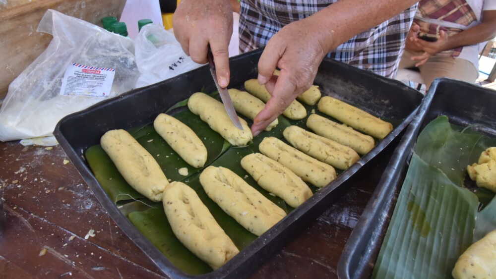 Elaboración de la chipa
