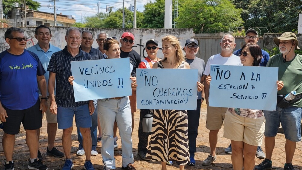 Por falta de permiso comuna clausura obra de estación de servicios en el Área 1_65883633.jpg