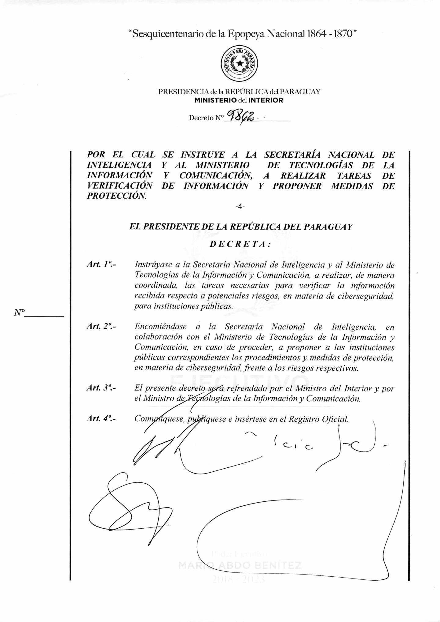 DECRETO 9862 PRESIDENCIA DE LA REPÚBLICA.png