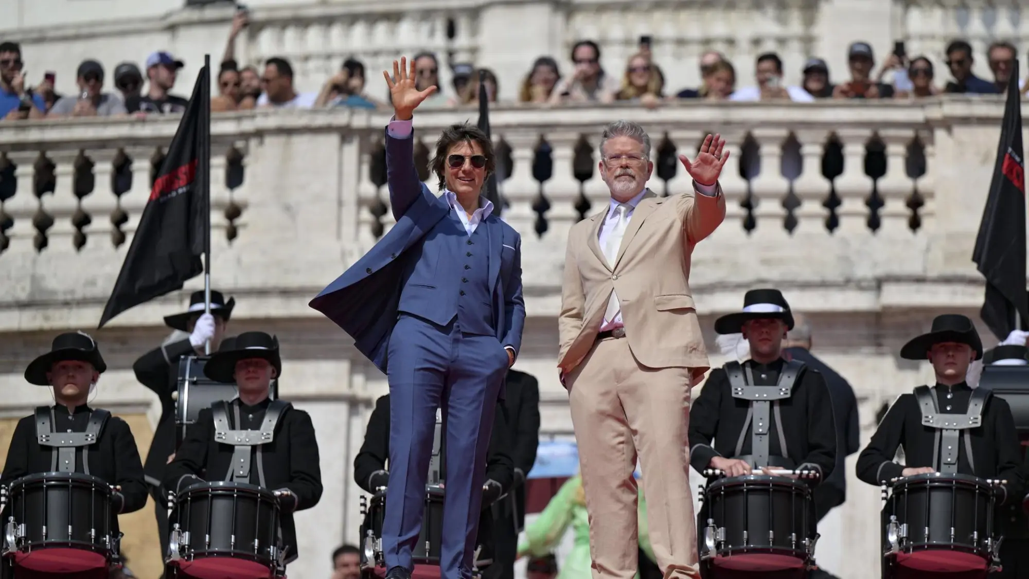 Tom Cruise paraliza Roma con el estreno de Mission: Impossible 7 Tom Cruise paraliza Roma con el estreno de Mission: Impossible 7