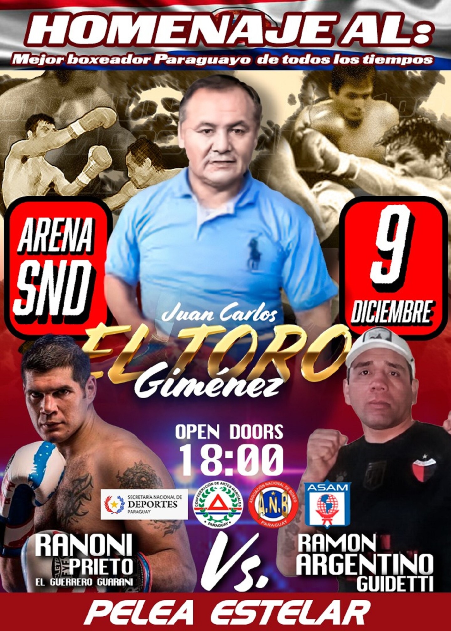 Se vienen el homenaje al Toro Giménez y la pelea de Ranoni - D10 ...