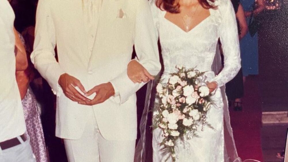 Pelusa y Emilio se casaron un 20 de marzo de 1981 y tuvieron 4 hijos: Laura, Enmanuel, Luchi y Ezequiel García. Los dos hijos varones se casaron y le dieron 4 nietos a la pareja.