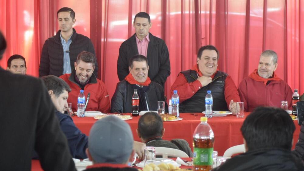 Pedro Alliana y Horacio Cartes