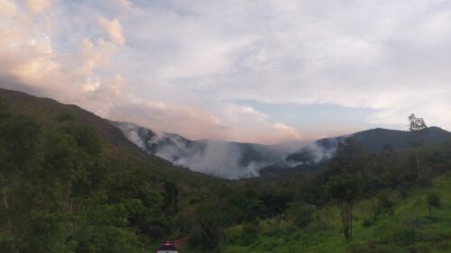 cerros que se queman