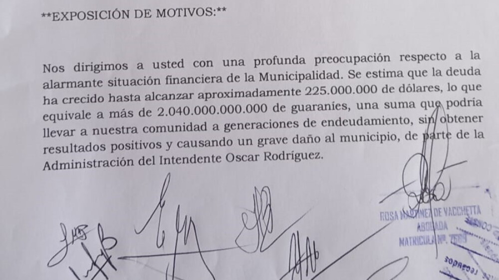 Pedido de auditoría forense ante el TSJE.