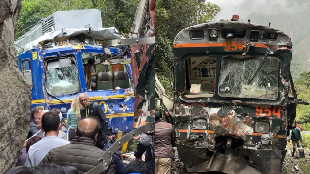 Un fallecido y al menos 30 heridos deja el choque frontal de trenes en vía a Machu Picchu Un fallecido y al menos 30 heridos deja el choque frontal de trenes en vía a Machu Picchu