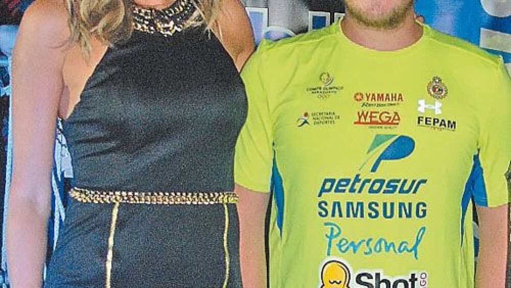Leryn Franco y Nelson Sanabria.