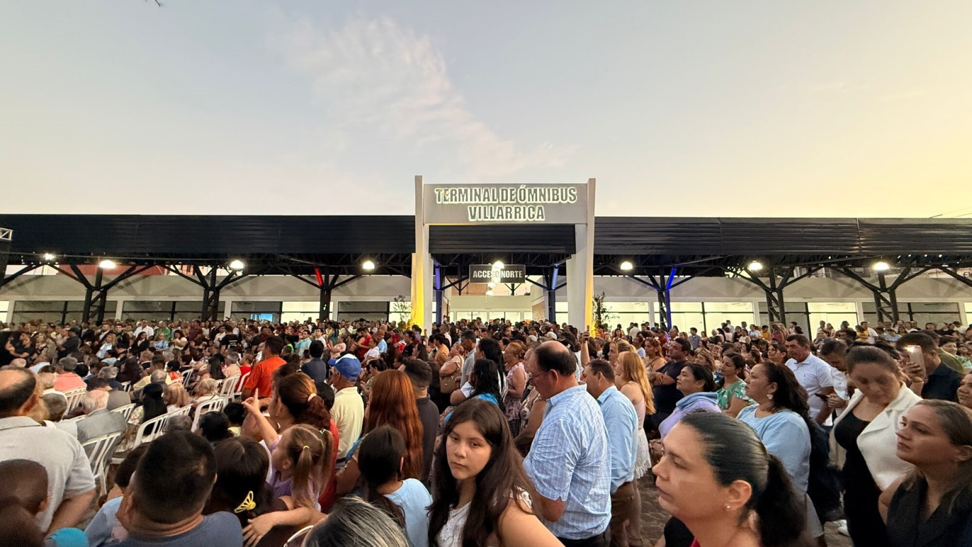 Villarrica inaugura su nueva terminal de ómnibus con inversión de G. 6. ...