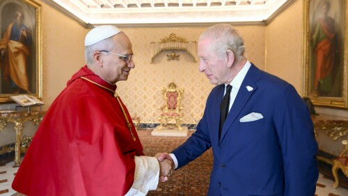 Los reyes del Reino Unido llegan al Vaticano para su histórico encuentro con León XIV