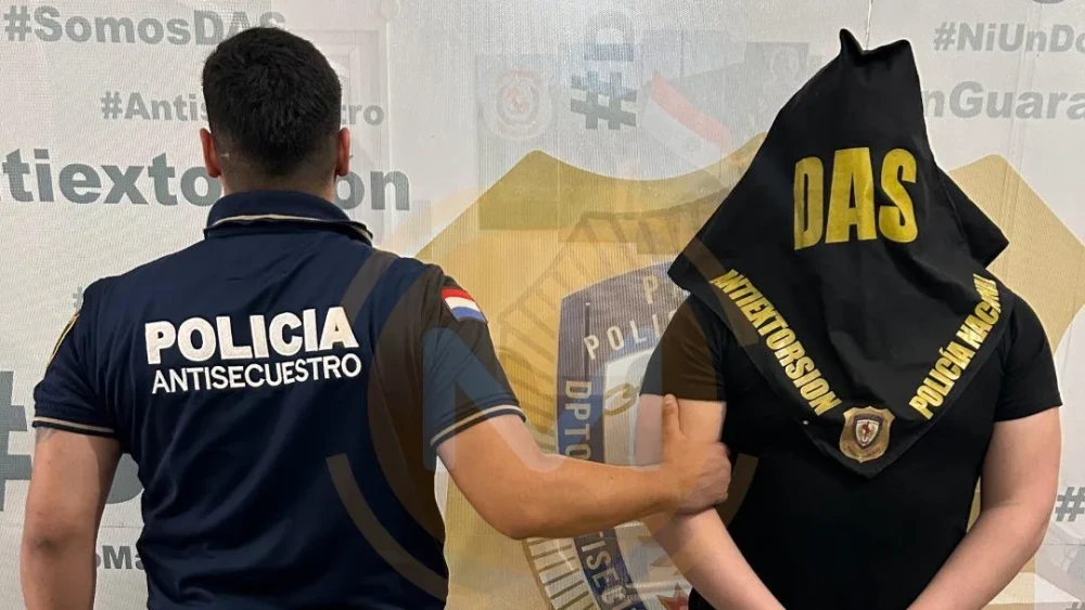 Se presenta Luis Augusto Montanaro ante la Policía