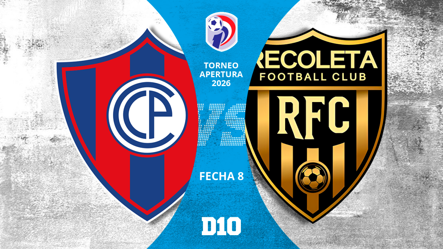 Cerro Porteño vs. Recoleta: Paso a paso - D10 | Noticias del deporte de ...