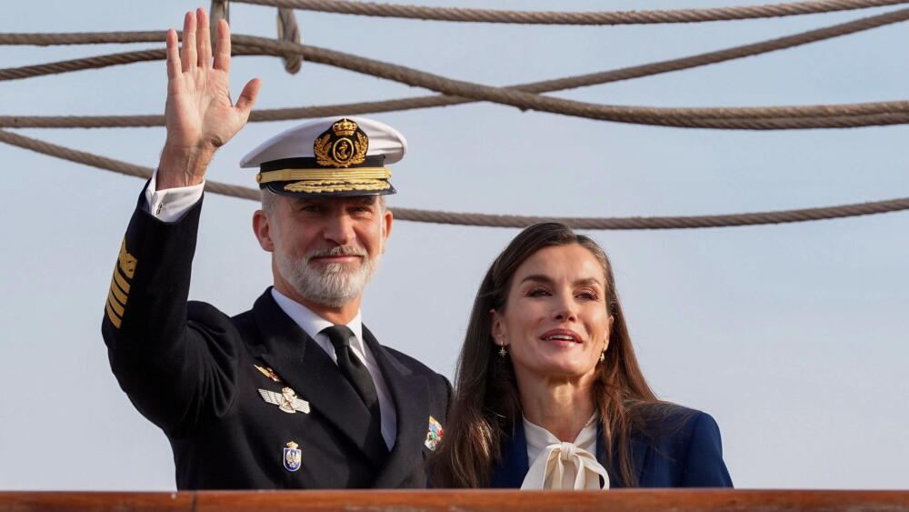 La princesa Leonor zarpa en el Juan Sebastián Elcano