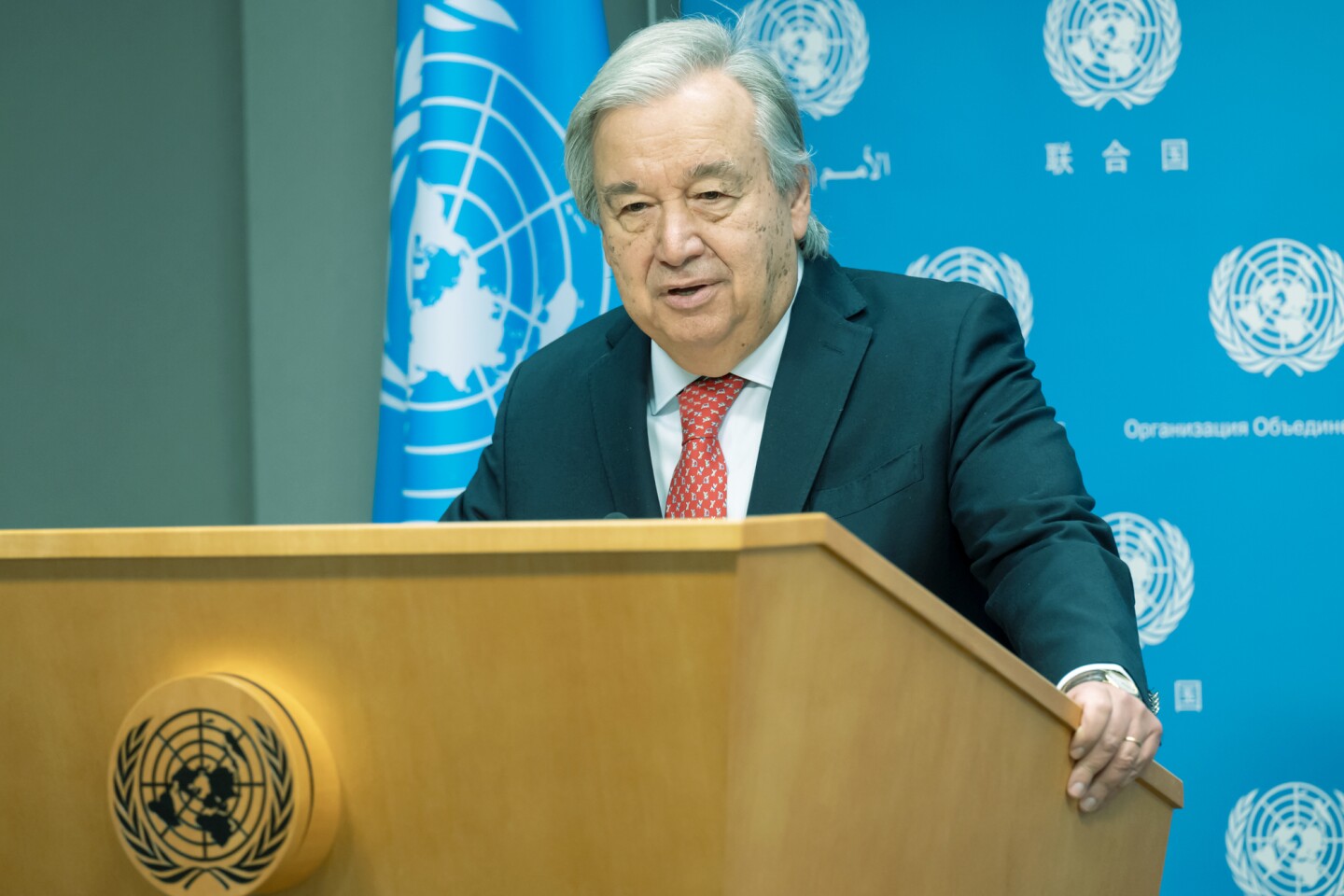 Guterres dice que hay "claras violaciones de la ley humanitaria internacional" en Gaza