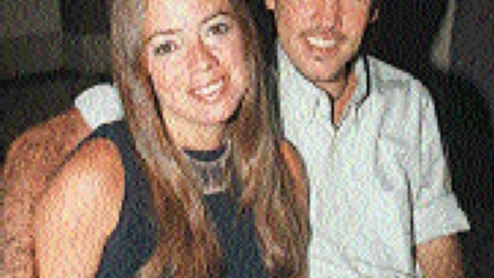 En el 2000. Lorena Romero y Giovanni Monti invitados a un evento.jpg