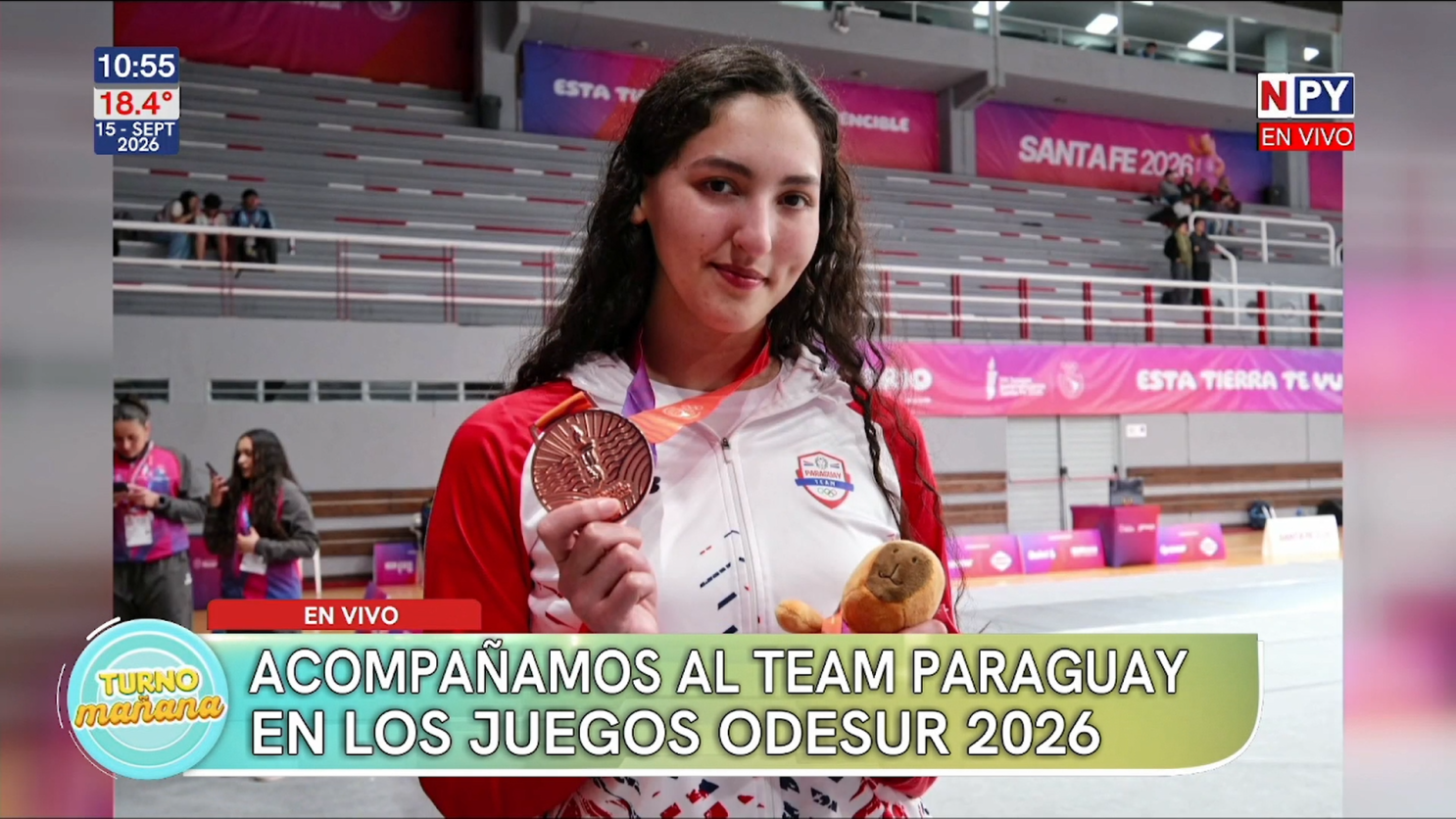 Paraguay suma seis medallas en la segunda jornada de los Juegos Suramericanos Santa Fe 2026