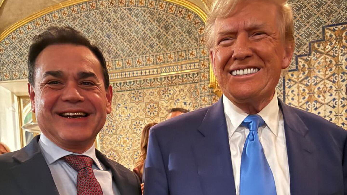 Ruben R Ramirez Canciller Rubén Ramírez se reúne con Donald Trump en su mansión en ...