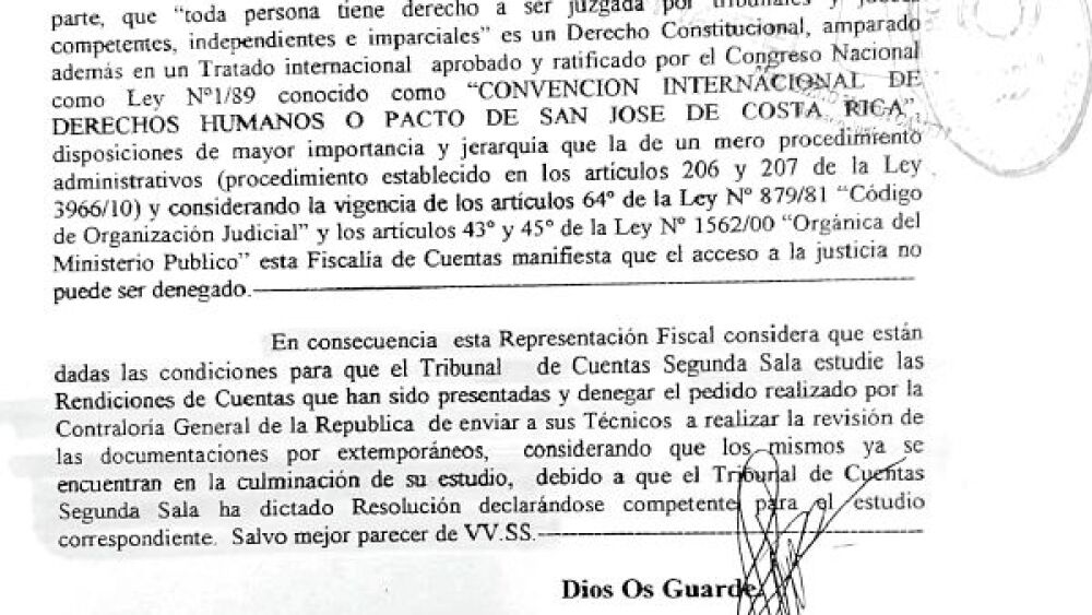Prueba. La Fiscalía de Cuentas negó por nota a la Contraloría  el acceso a documentos.
