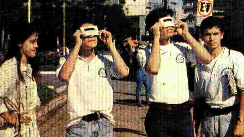 Paraguay hace 30 años pudo ver el eclipse total - Última Hora | Noticias de Paraguay y el mundo, las 24 horas. Noticias nacionales e internacionales, deportes, política. Noticias de último momento.