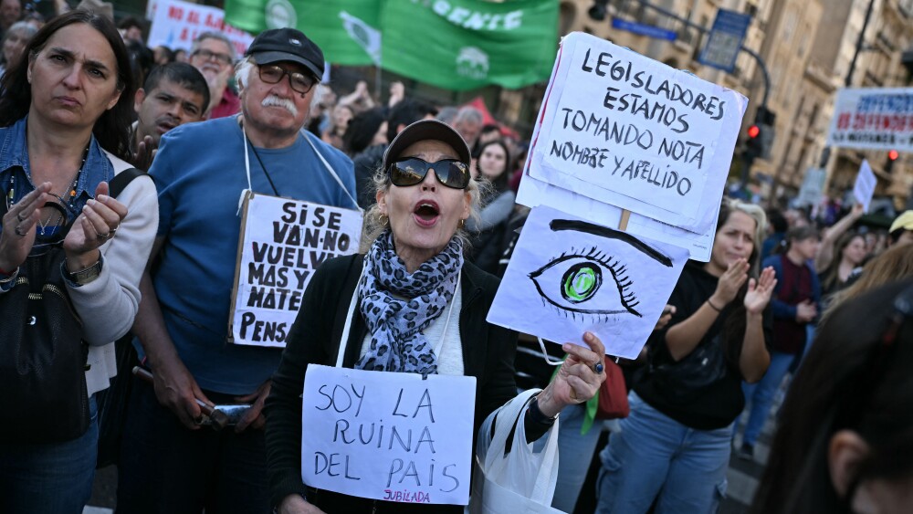 ARGENTINA-EDUCATION-BUDGET-PROTEST