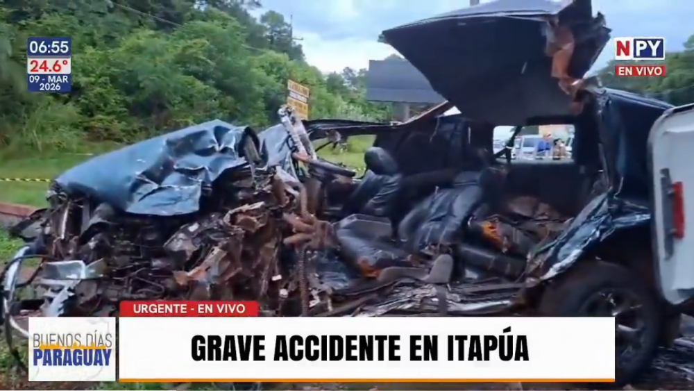 Doble Volcadura en Ruta PY01: Tragedia y Milagro en Itapúa