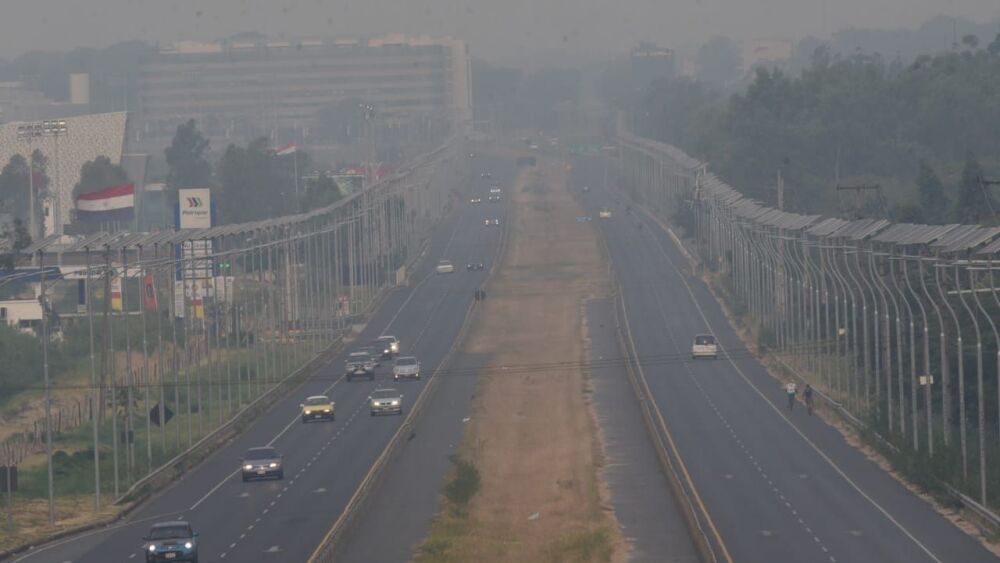 humo en asunción 