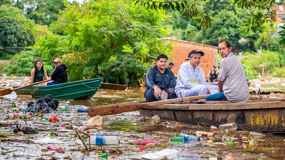 Arranca la limpieza en San Rafael luego de la bajante del río Paraná (1).jpg