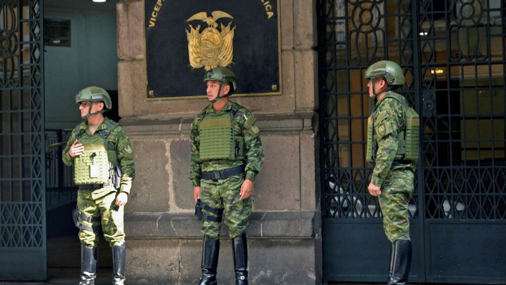 ECUADOR-STATE OF EMERGENCY-SECURITY