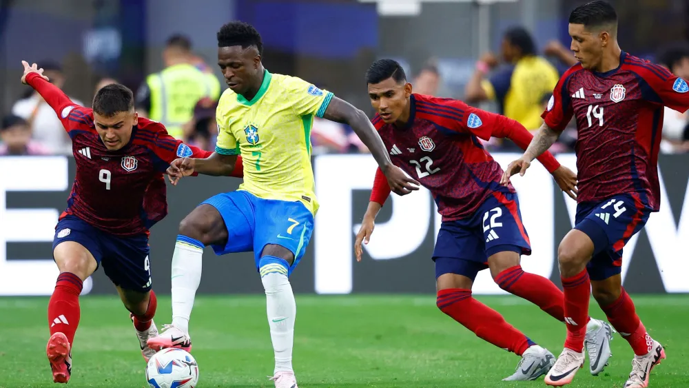 La primera sorpresa: Brasil no pudo ante Costa Rica La primera sorpresa: Brasil no pudo ante Costa Rica