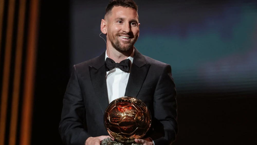 Lionel Messi gana su octavo balón de oro Lionel Messi gana su octavo balón de oro