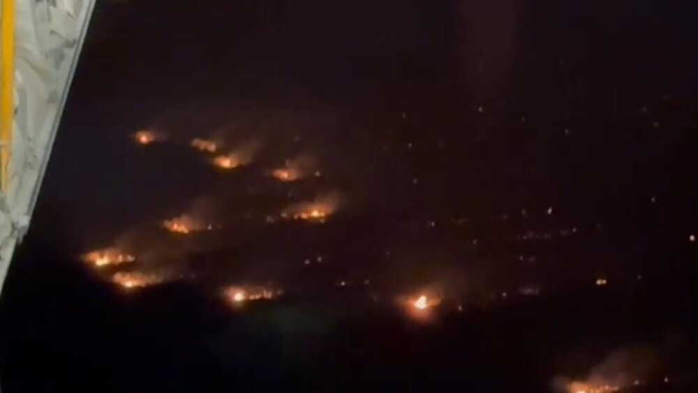 incendio forestal en el Chaco.