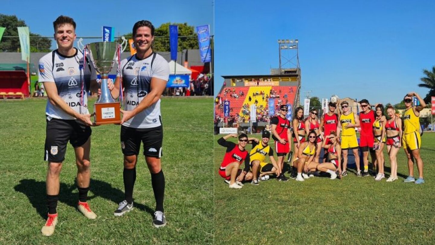 DANI WILLIGS Y LEO RIVAS ALZARON LA COPA DE CAMPEÓN - Telefuturo ...