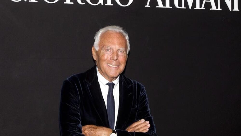 Giorgio Armani: "La moda se ha vuelto menos importante que lo que la rodea" - Última Hora | Noticias de Paraguay y el mundo, las 24 horas. Noticias nacionales e internacionales, deportes,