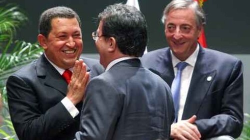 Hugo Chavez Nicanor Duarte Nestor K