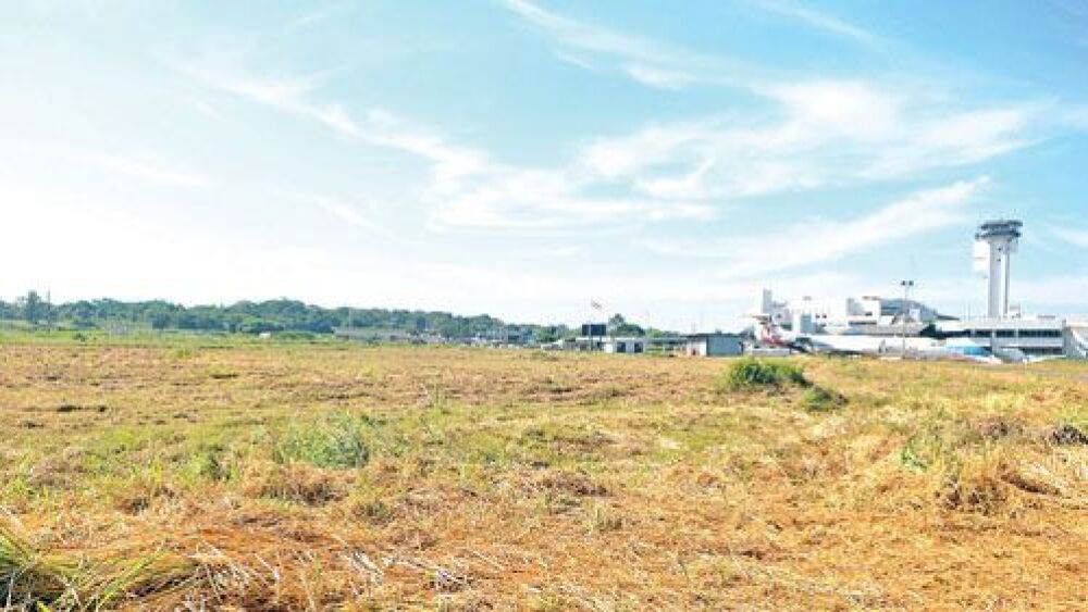 Nueva terminal.  Zona donde se proyecta la construcción del nuevo aeropuerto.