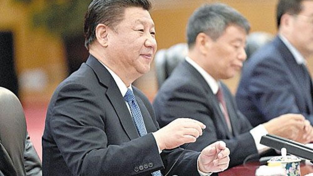 Líder.  Xi Jinping, presidente de la República Popular China.