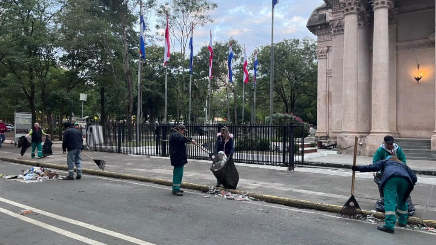 Casi 26.000 toneladas de basura en el microcentro